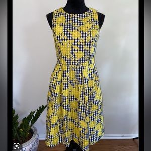 1901 Yellow and Black floral appliqué. MSRP $159 size 2